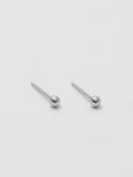 Sterling Silver Mini Sphere Stud