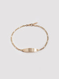 Mini Ellipse ID Bracelet pictured on light grey background.