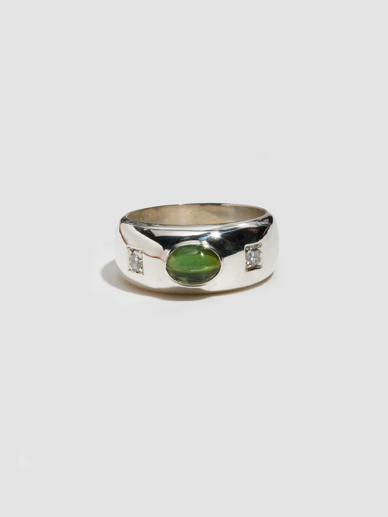 Gentry Diamond Oval Band