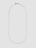 14Kt Yellow Gold Thin Curb Chain Necklace