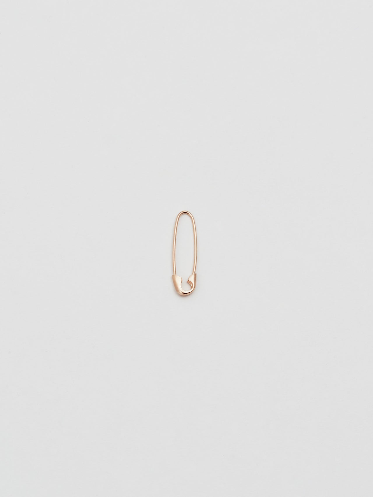 Mini Safety Pin Earring