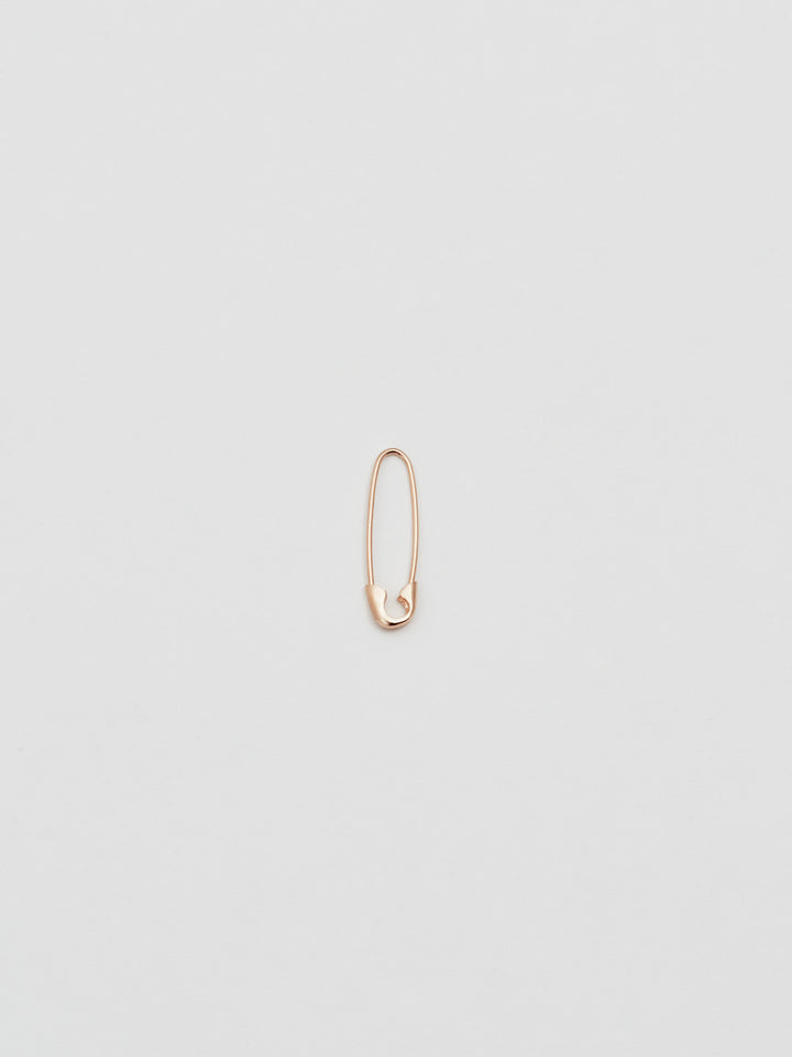 Mini Safety Pin Earring