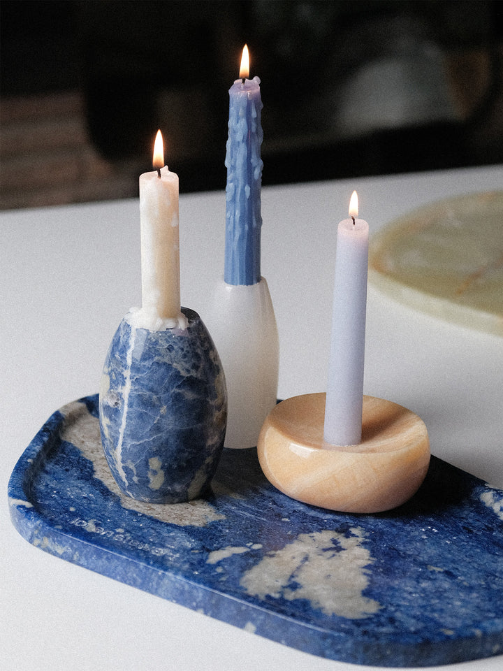 Ovoid Candle Holder