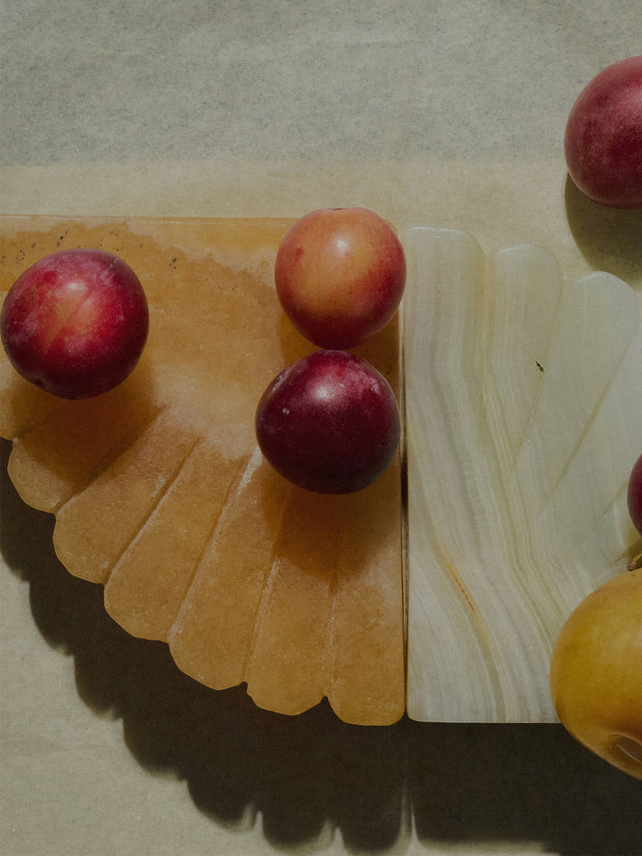 Scallop Bookends