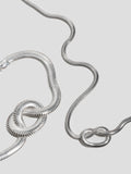 Cashmere Ribbon Necklace