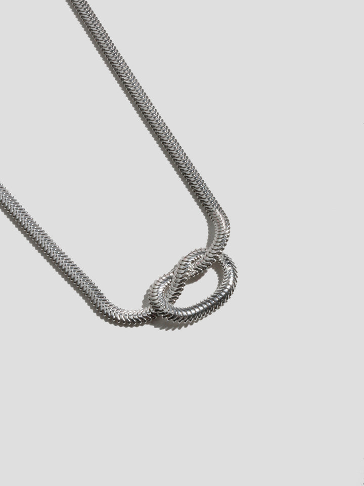 Cashmere Ribbon Necklace