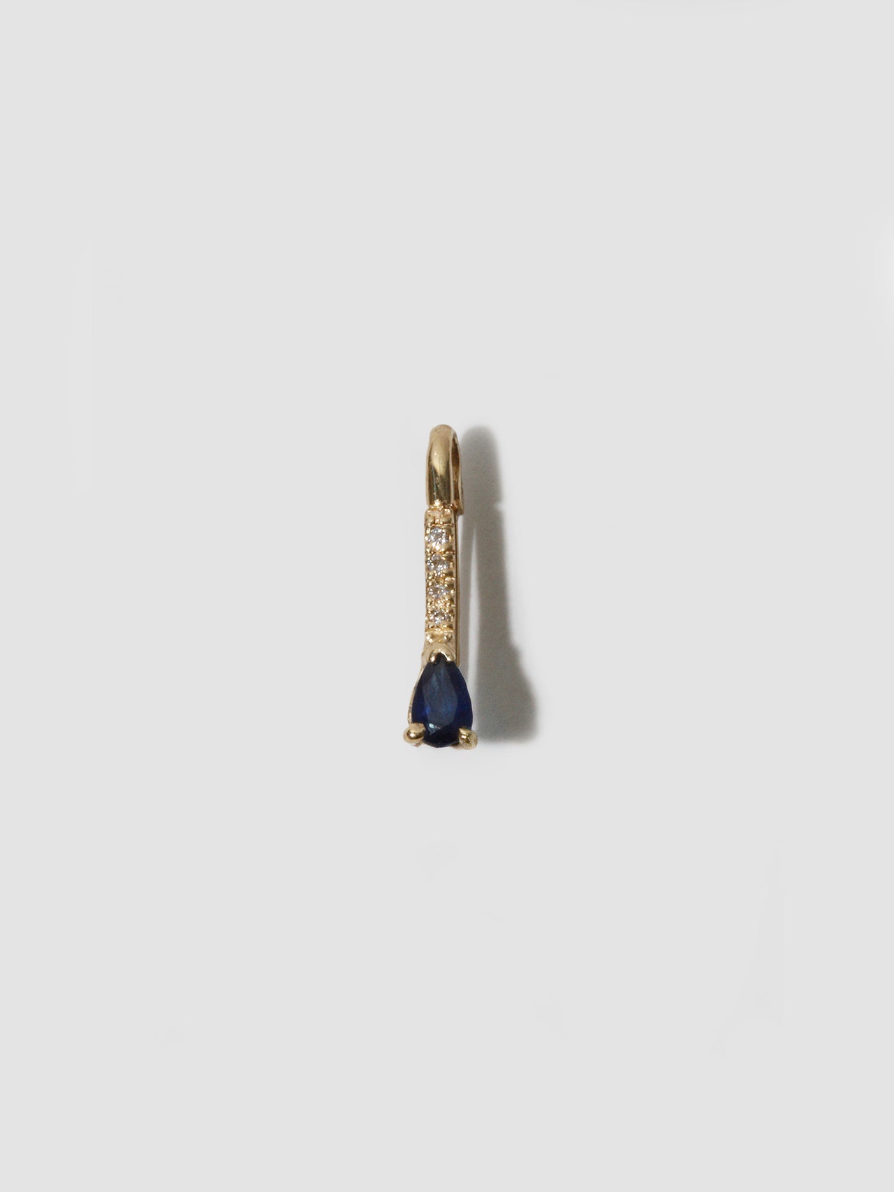 Mini Gemstone Diamond Safety Pin