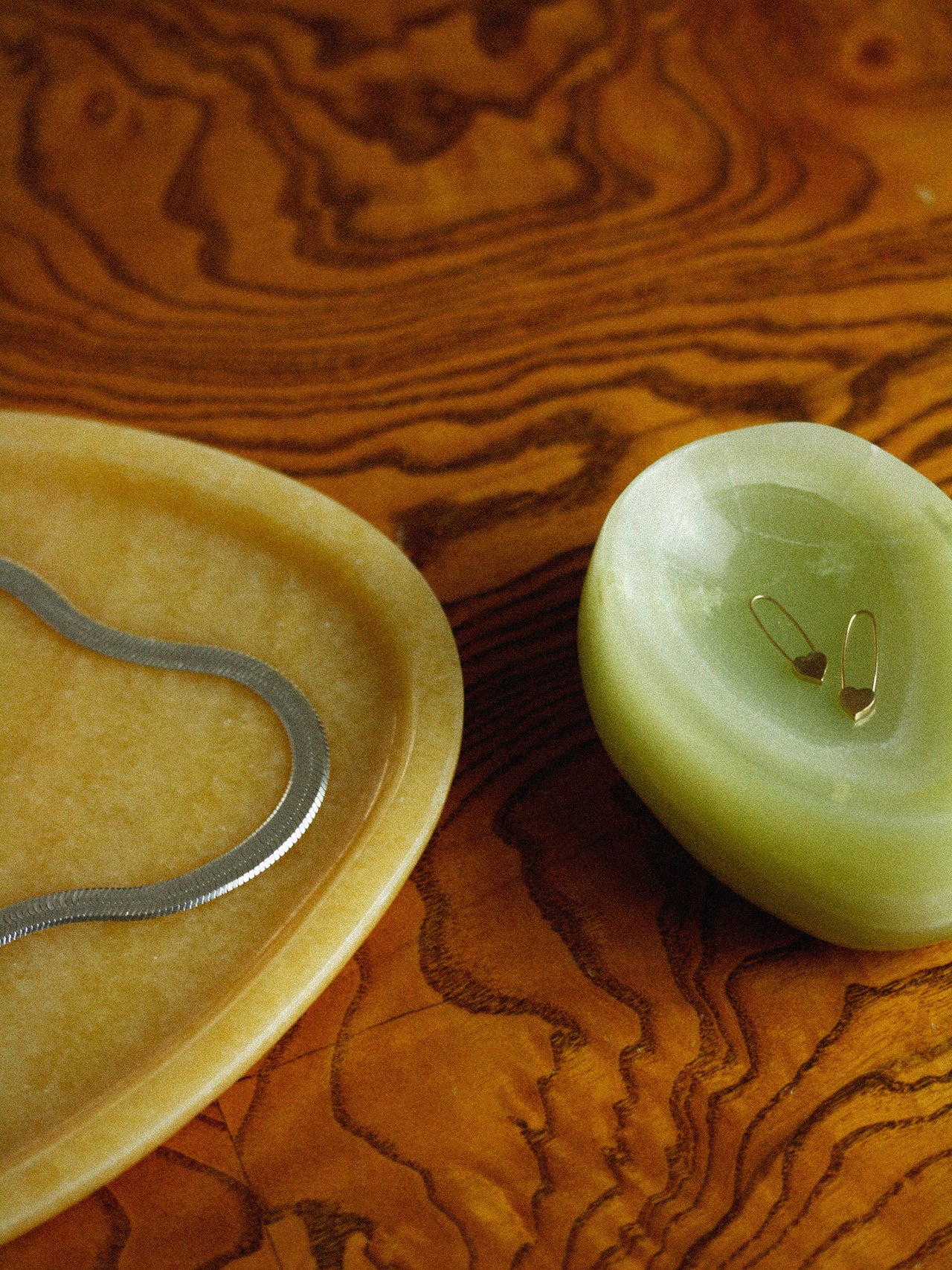 XL Sterling Silver Herringbone Necklace