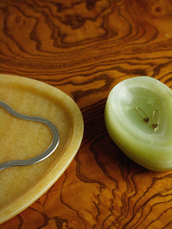 XL Sterling Silver Herringbone Necklace