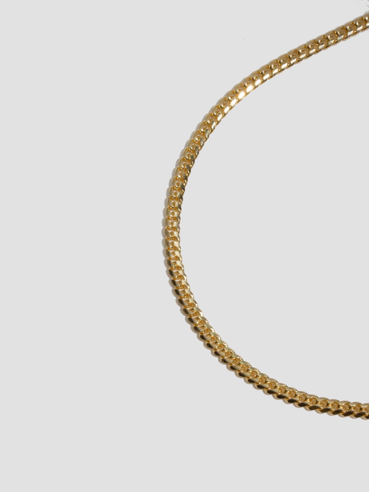 Solid Petite Cuban Chain