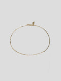 Petite Industrial Box Link Chain Anklet