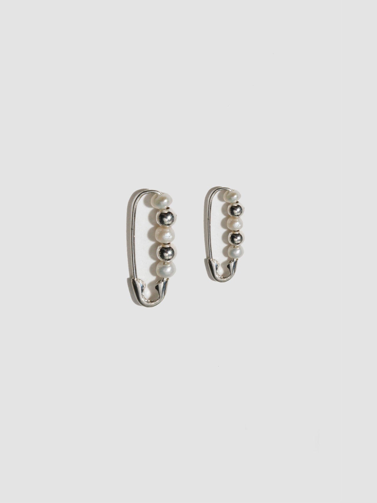 Mini Friendship Bead & Pearl Safety Pin