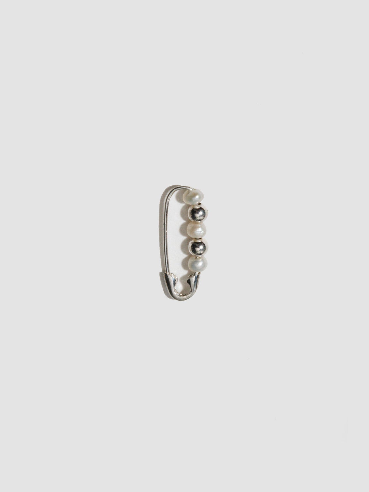 Mini Friendship Bead & Pearl Safety Pin