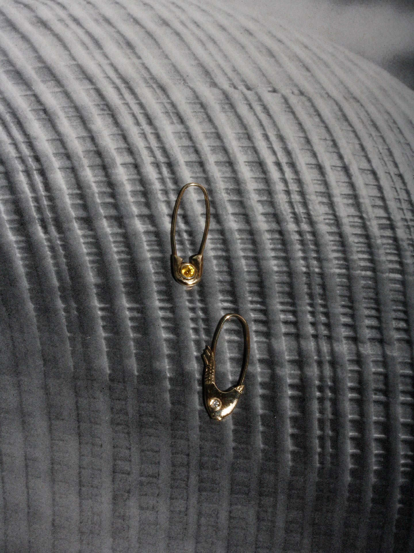 Cirque Safety Pin Earring