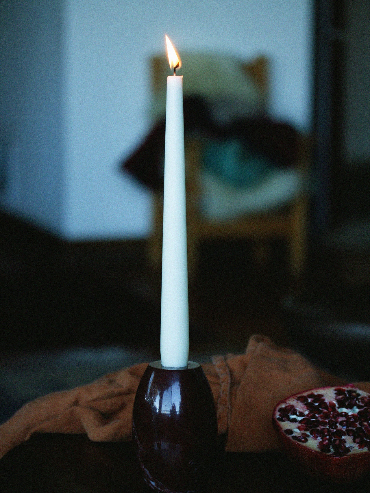 Ovoid Candle Holder