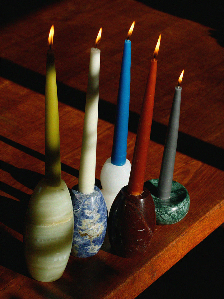 Ovoid Candle Holder