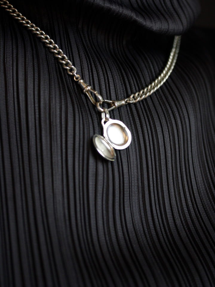Sterling Silver Classic Locket Pendant