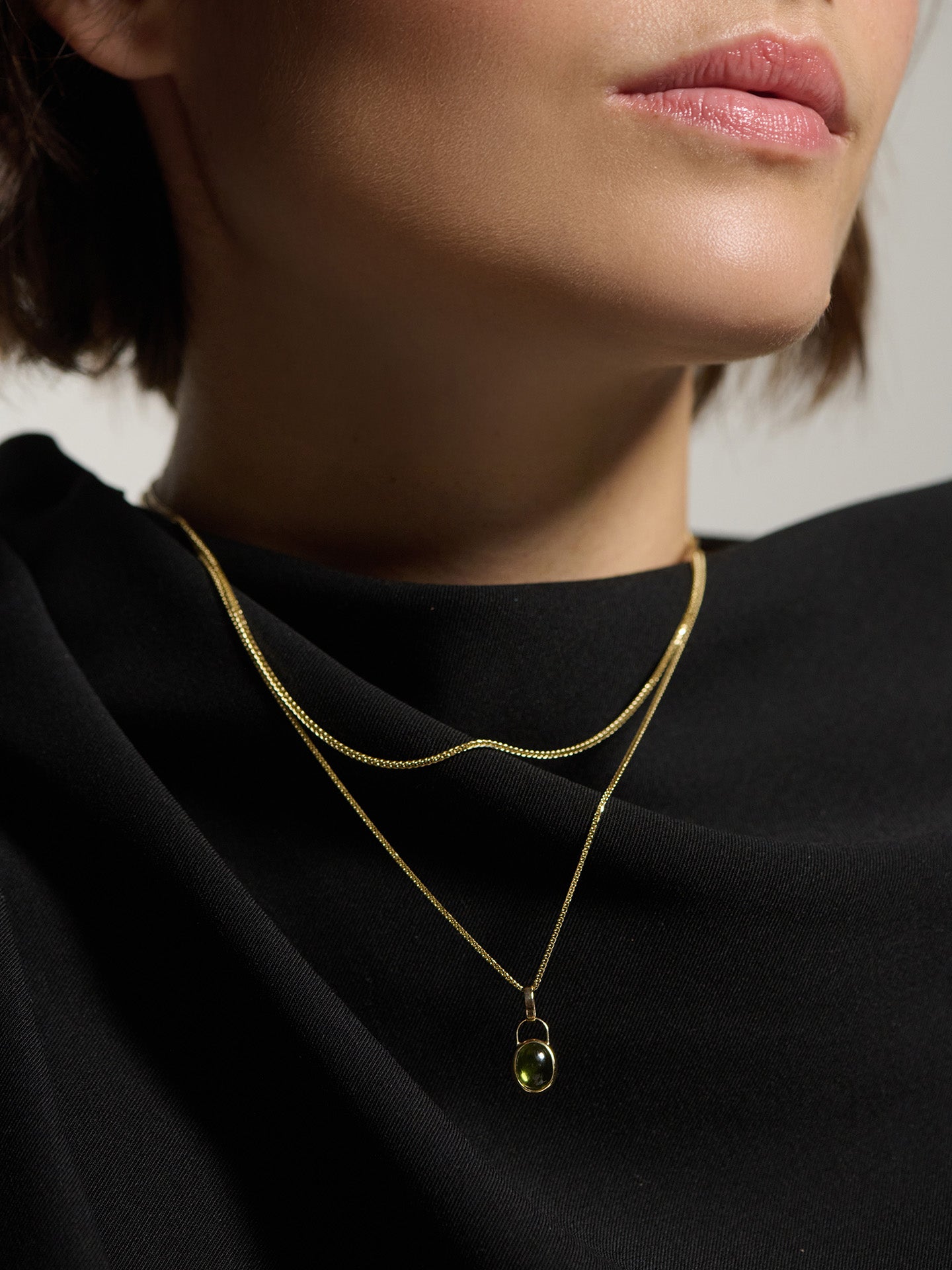 Peridot Amulet Pendant