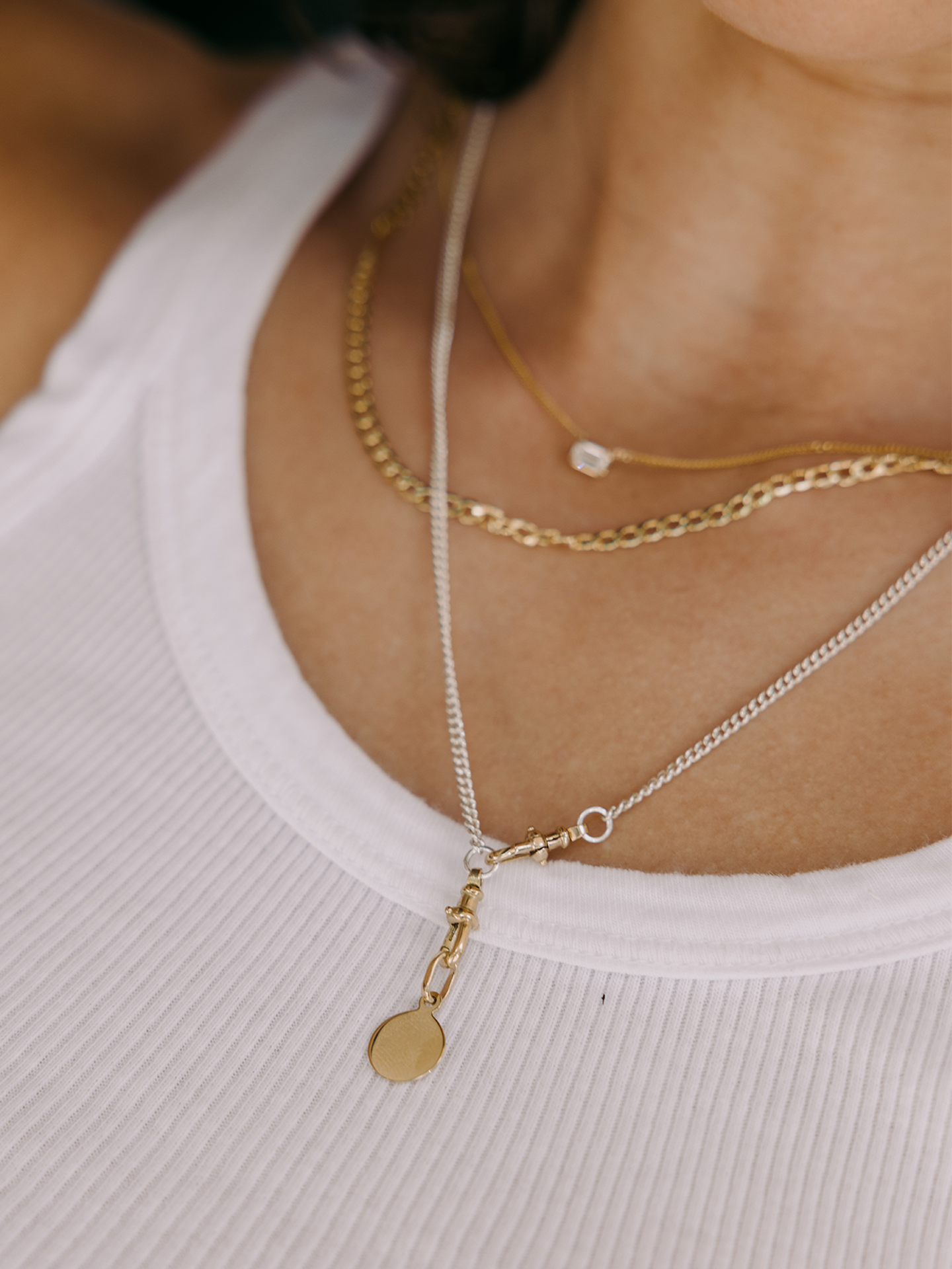 Mini Vintage Clip Chain