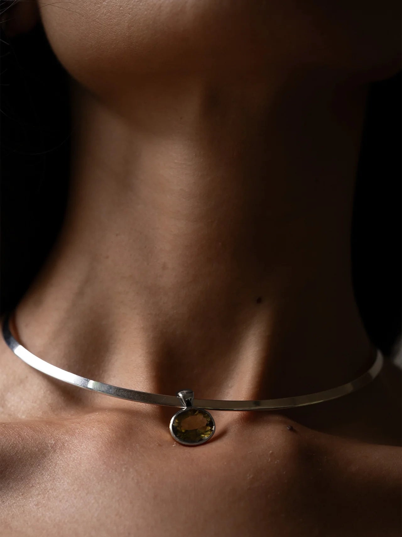Pistachio Cocktail Necklace