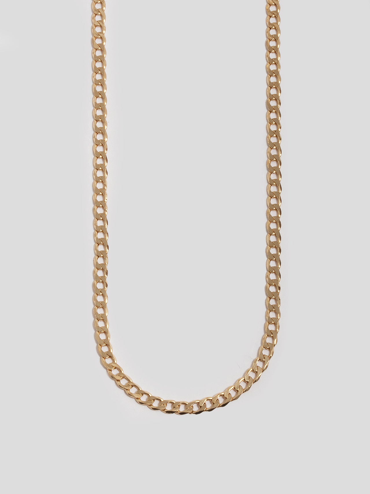XL Lightweight Havana Chain shot on light grey background.