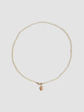 Puff Love Choker pictured on light grey background.