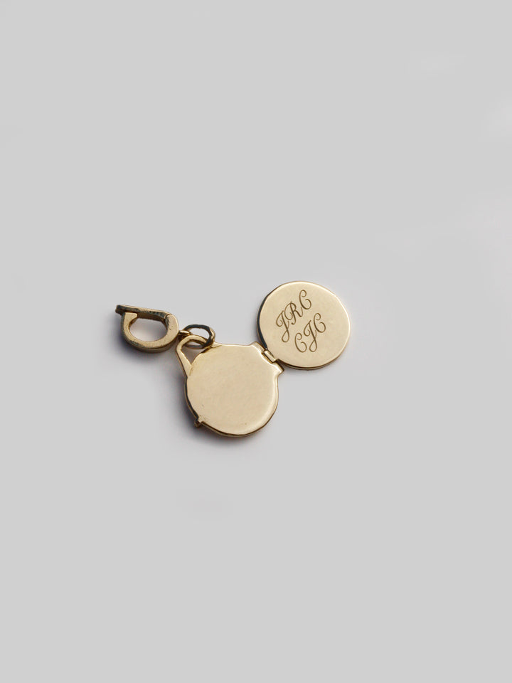 Clip-On Locket Pendant