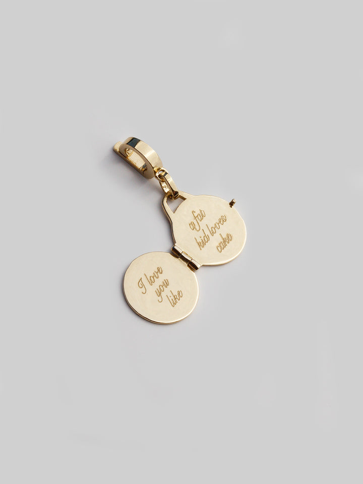 Clip-On Locket Pendant