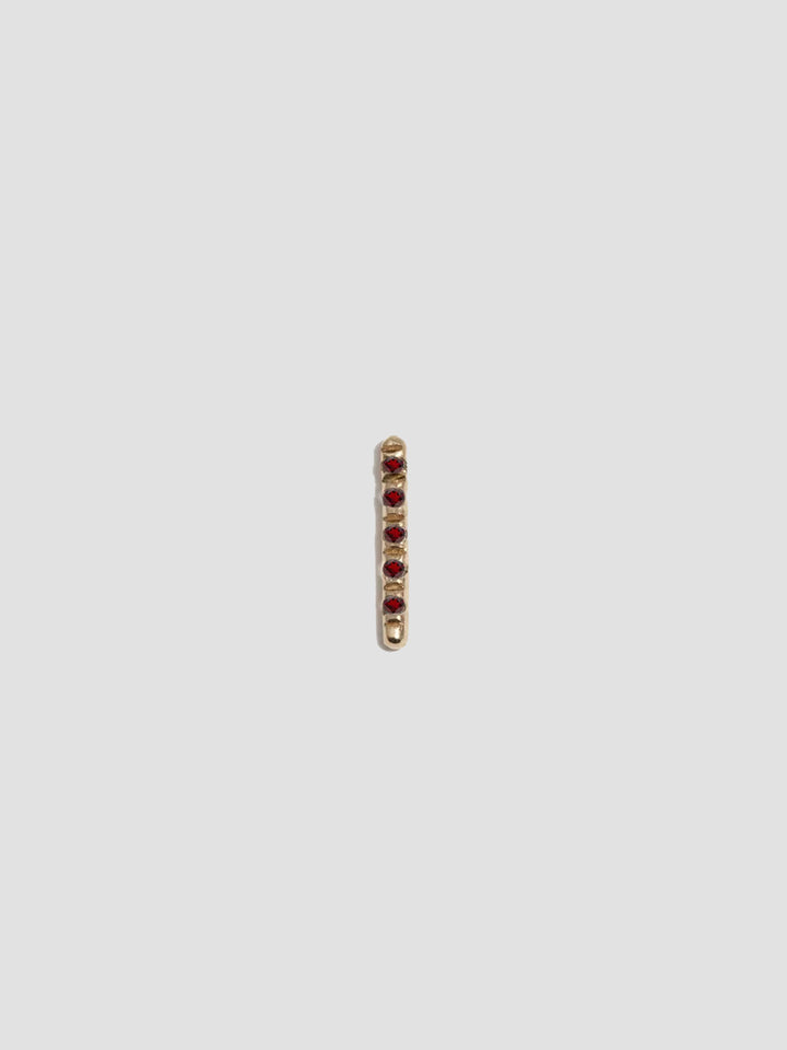 Garnet Rod Stud