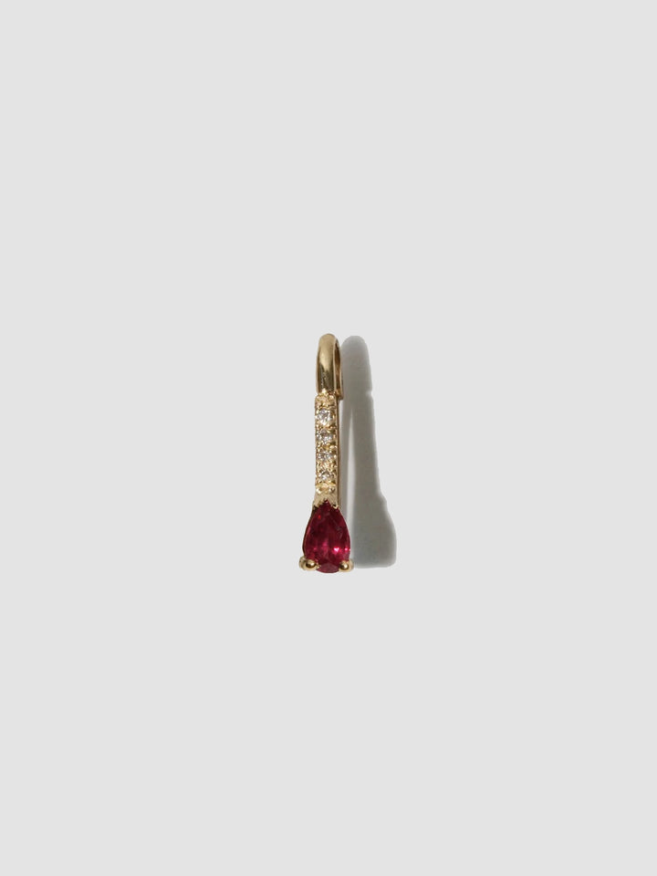 Mini Gemstone Diamond Safety Pin