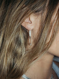 Mini Safety Pin Earring