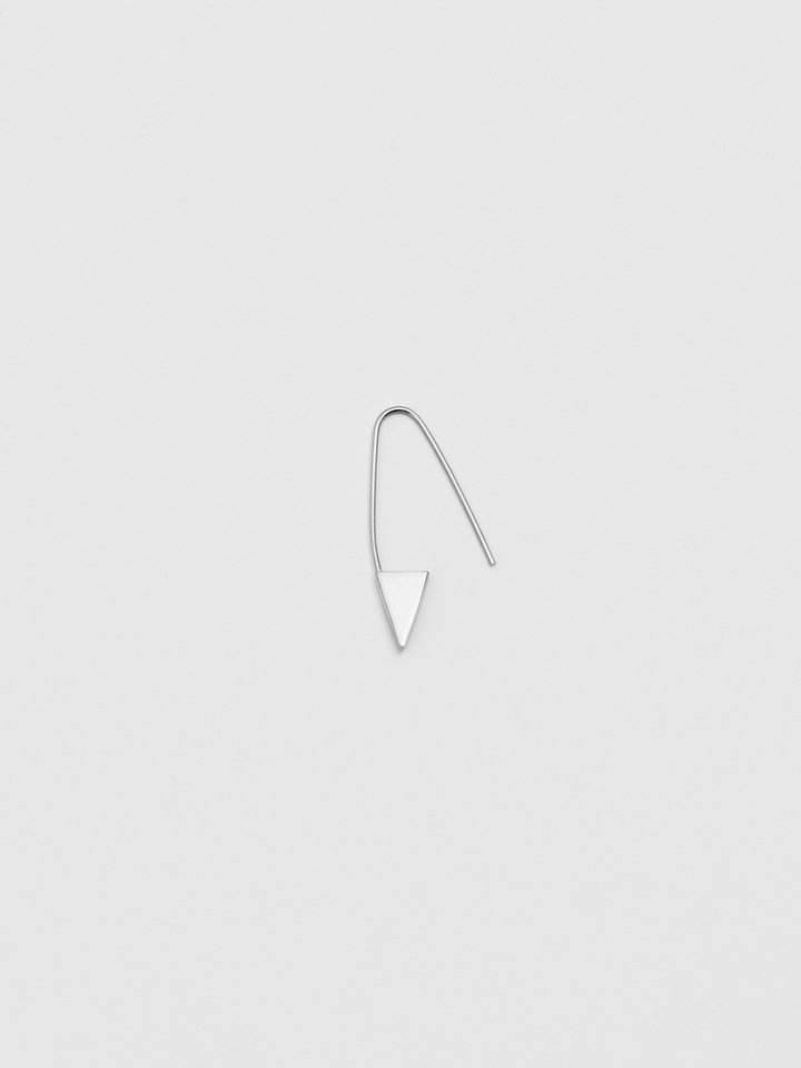 Triangle Safety Pin Earring