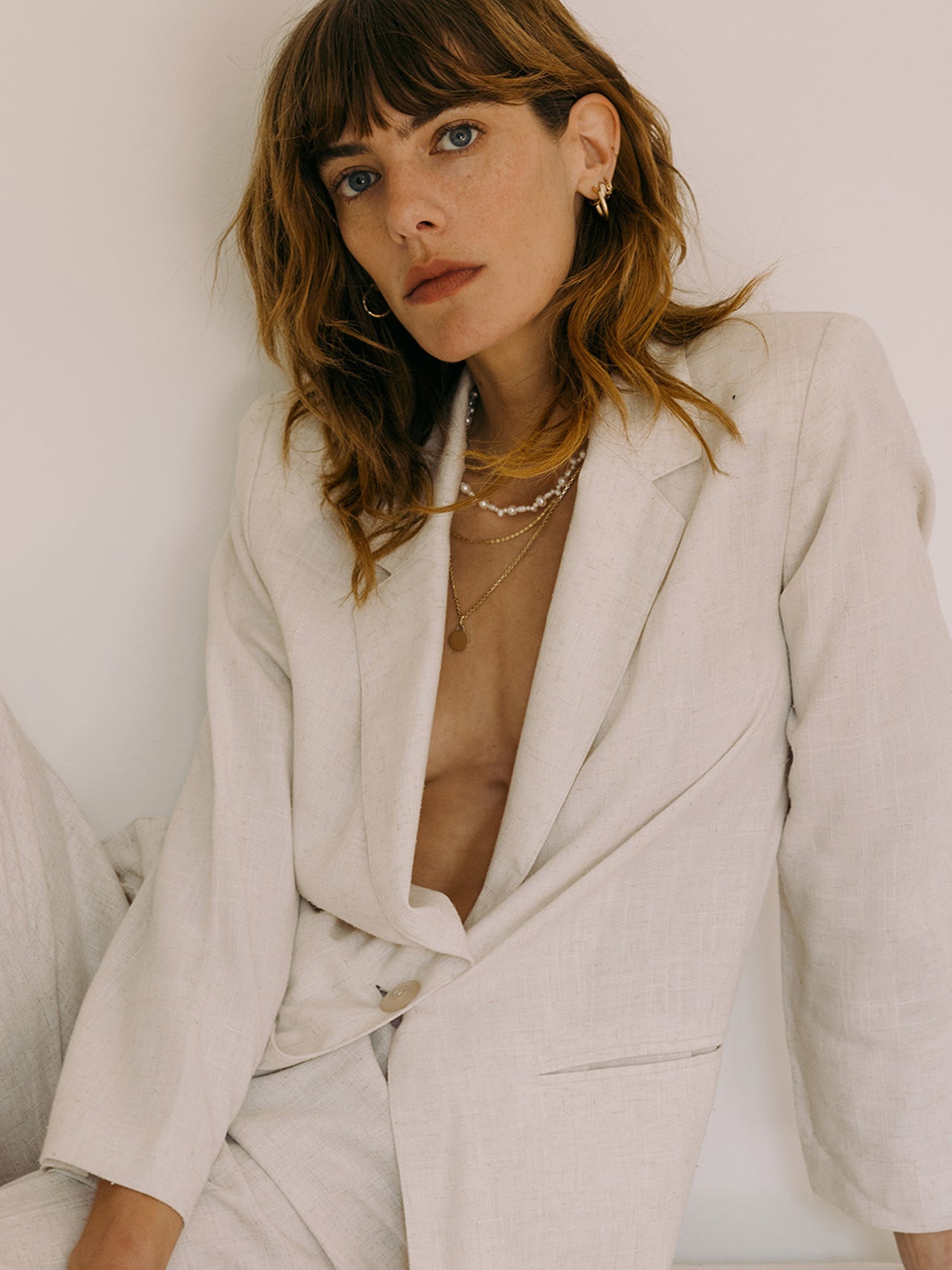 Bellissimo Pearl Strand pictured on model. 