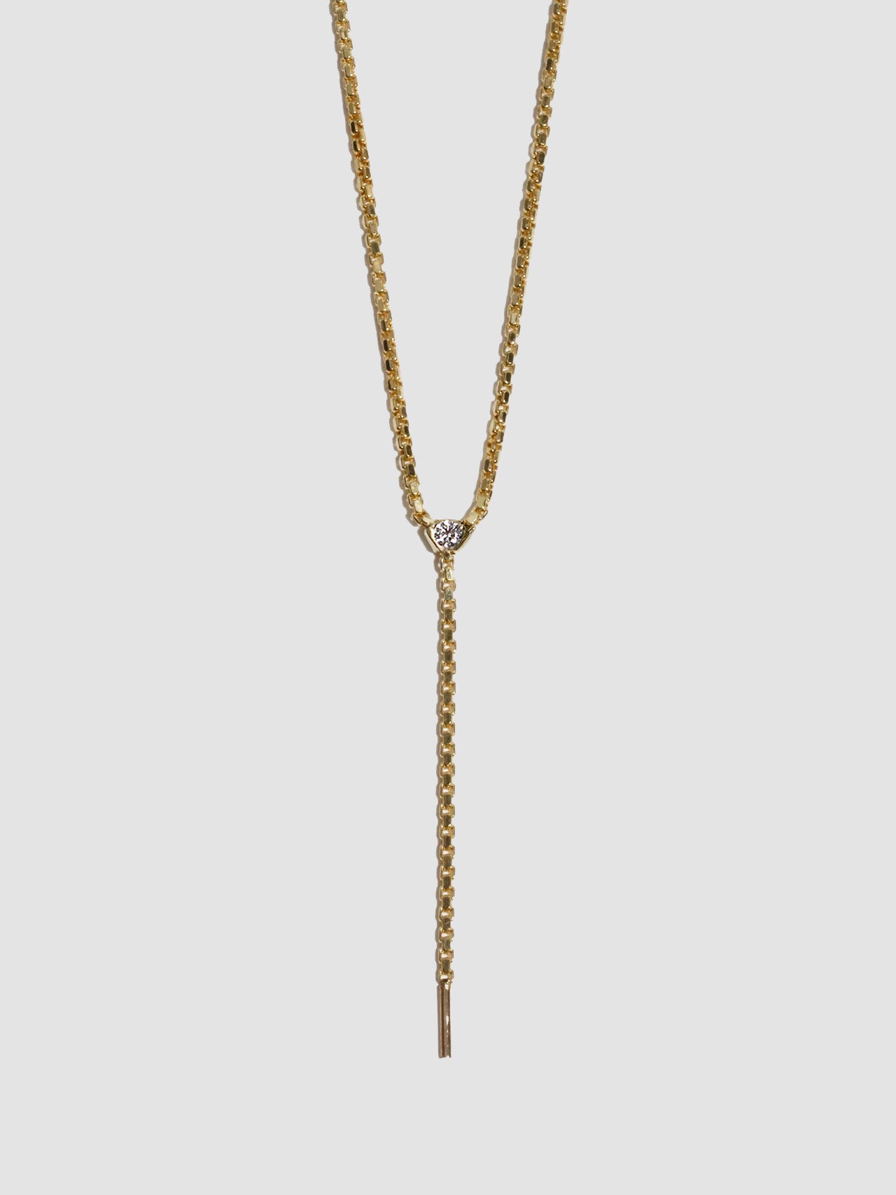 Elowen Solitaire Lariat