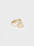 Hexagon ID Signet pictured on light grey background. 
