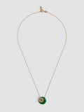 Jade Coin Necklace