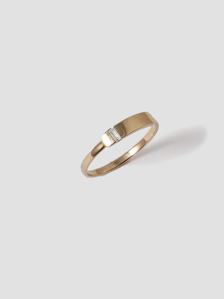 Lil' Diamond Slice ID Ring